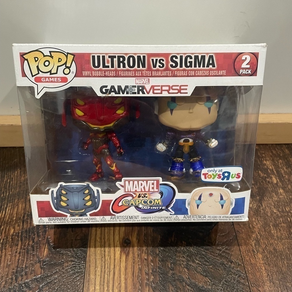 Funko Pop Games Ultron and Sigma